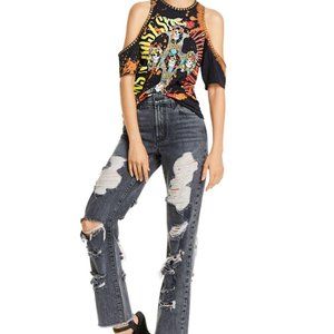 Distressed Jeans Alice Olivia